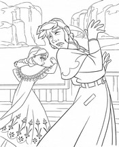 coloriage reine des neiges reglement de compte